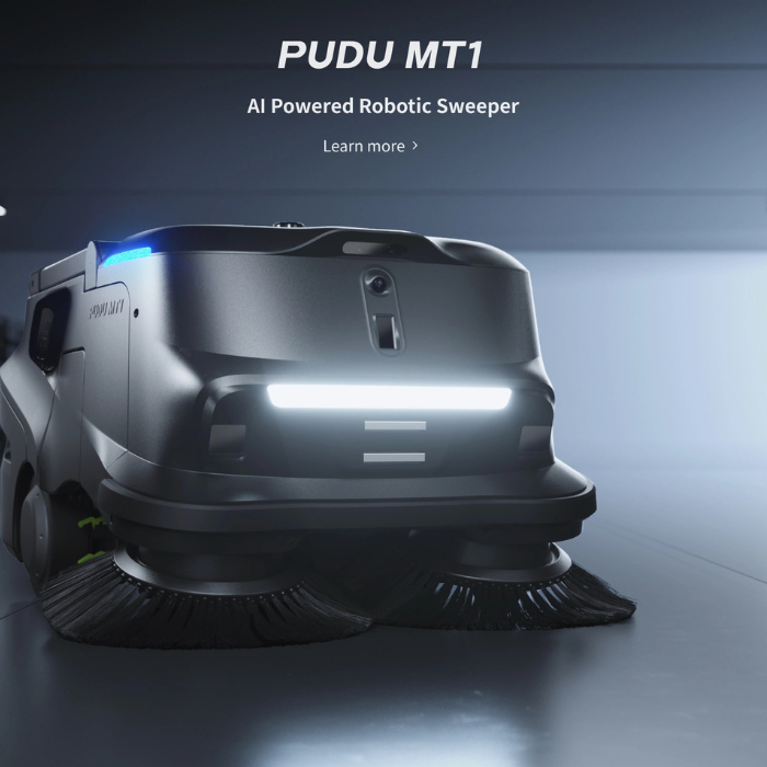 PUDU MT1 Spazzatrice industriale robot con IA - immagine 2