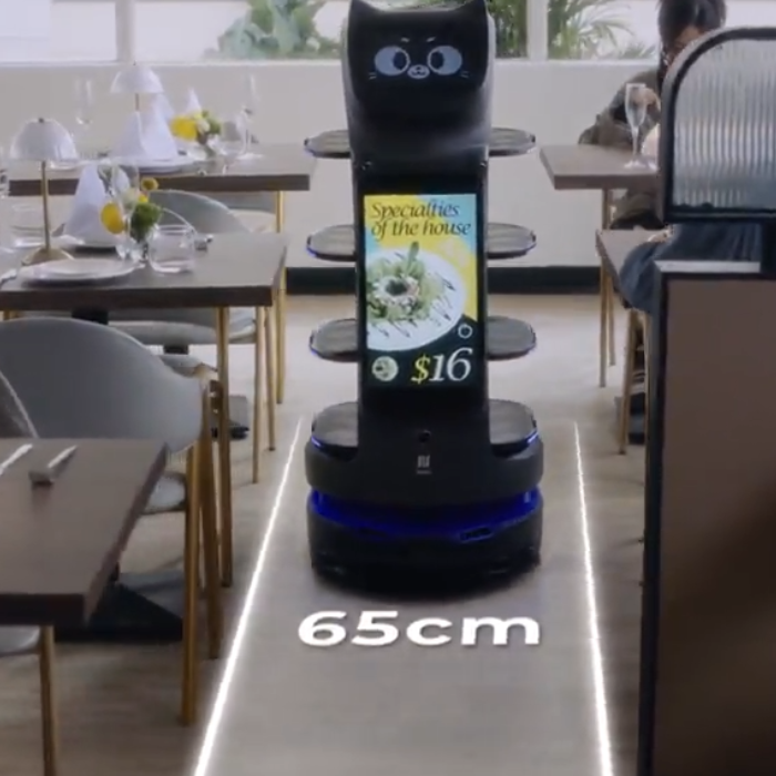 BellaBot PRO Robot per consegne e annunci pubblicitari - immagine 3
