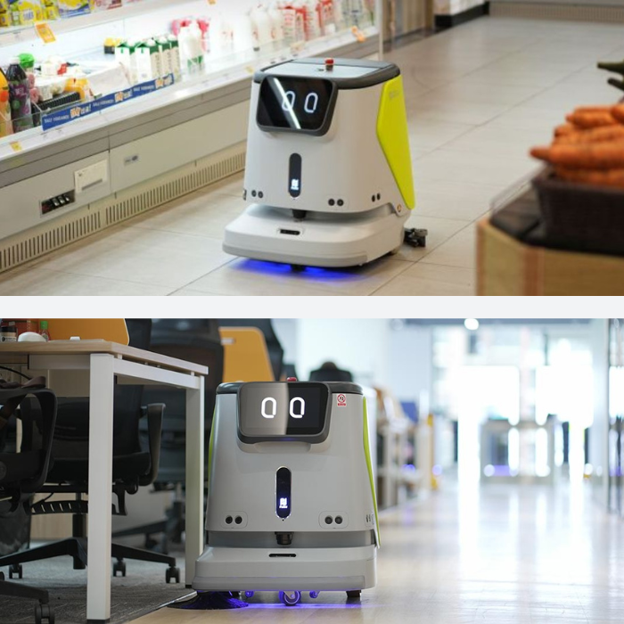 PUDU CC1 Robot pulizie uffici e negozi