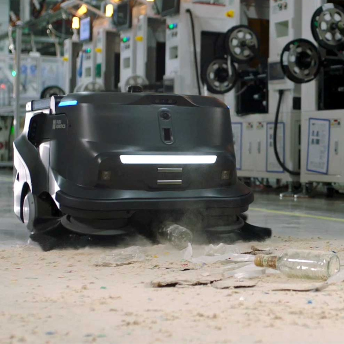 PUDU MT1 Spazzatrice industriale robot con IA - immagine 4